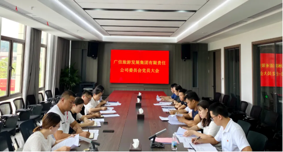廣旅集團召開黨代表推選大會